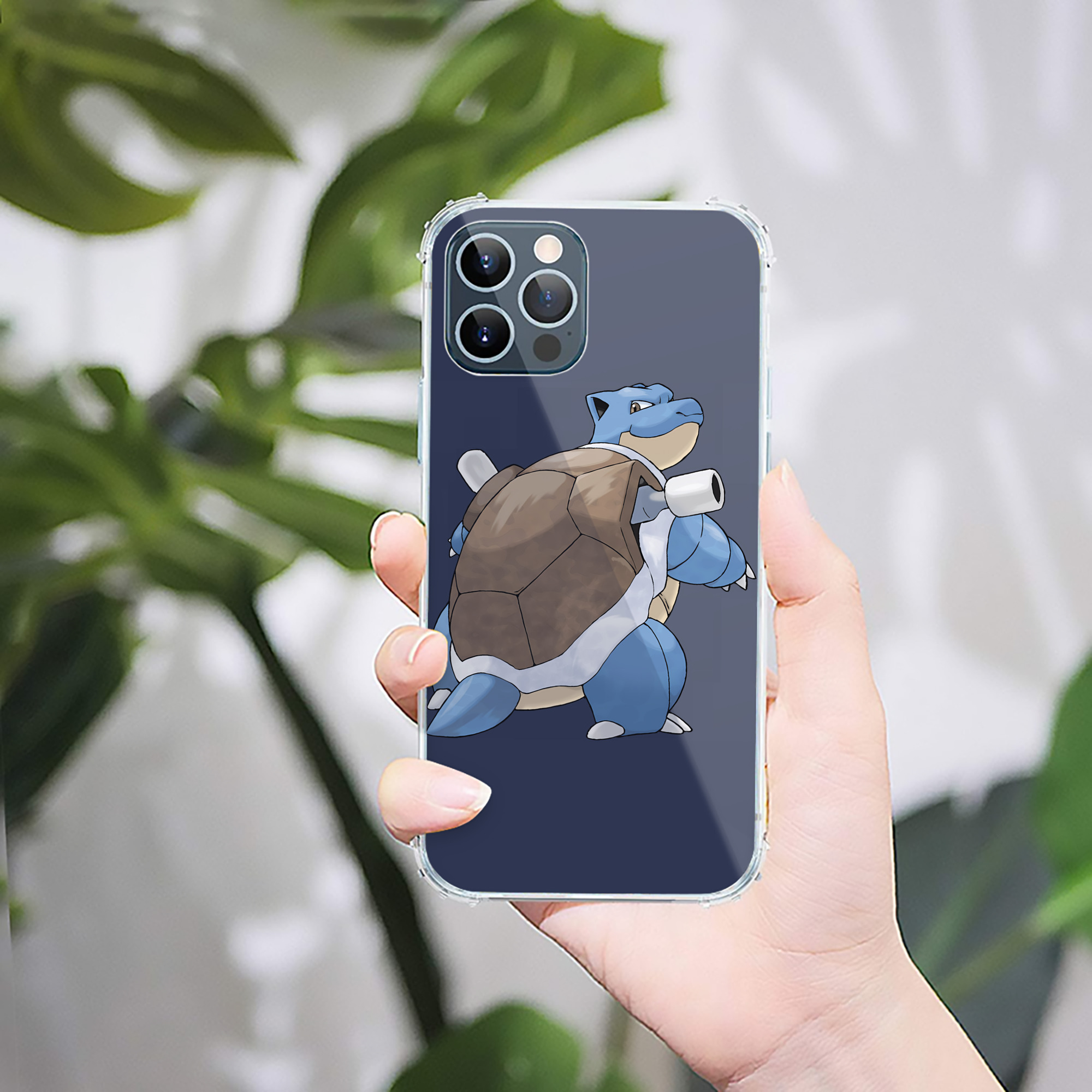 （画像用） ポケットモンスター Pokémon 【iPhone 12シリーズ対応】透明スマホケース（クリアソフトケース）